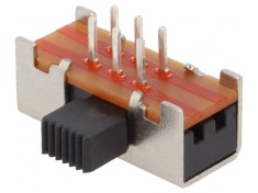 Comutator Glisant SPDT ON-ON 0,3A 30VDC PCB THT