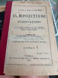 I. Manliu - Compozițiuni și disertațiuni pentru cele 4 clase superioare de licee an. 1913