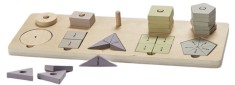 Joc educativ - Forme geometrice si fractii | By Astrup