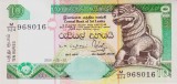 Bancnota Sri Lanka 10 Rupii 2001 - P115a UNC