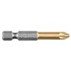 Bit PZ2x50mm 1/4 GRAPHITE 57H982 (2 buc) - Surubelnita Profesionala Otel S2/TiN