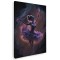 Tablou canvas balerina dansand mov, albastru, negru 1075 Tablou canvas pe panza CU RAMA 70x100 cm