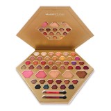 Cumpara ieftin Trusa de machiaj Diamond Complete Shine, cu farduri de pleoape, ten si luciu de buze, Magic Studio