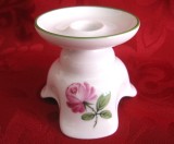 SFESNIC PORTELAN AUGARTEN WIEN AUSTRIA MODEL WIENER ROSE DECOR CU TRANDAFIRI
