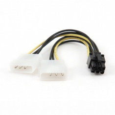 Cablu alimentare Gembird CC-PSU-6, Molex la PCI-E, 15 cm foto