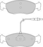 Placute frana fata Peugeot 106 1 (1a, 1c), 08.1991-04.1996, marca SRLine S70-0322