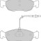 Placute frana fata Peugeot 106 1 (1a, 1c), 08.1991-04.1996, marca SRLine S70-0322