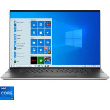 Laptop Ultrabook Dell XPS 9710 cu procesor Intel&reg; Core&trade; i7-11800H, 17 Full HD+, 16GB, 1TB SSD, NVIDIA&reg; GeForce&reg; RTX 3050 4GB, Windows 10 Pro, Platinum