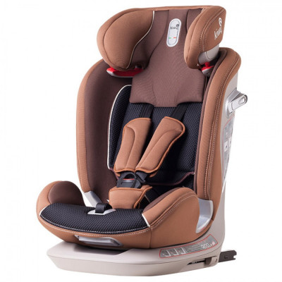 Scaun auto cu isofix si centura Top Tether Alia 9-36 kg, moka Kiwy foto