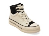 Cumpara ieftin Ghete sport GRYXX alb-negru, 5719, din piele naturala