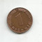 No(2) moneda-GERMANIA 1 PFENING / 1950. F