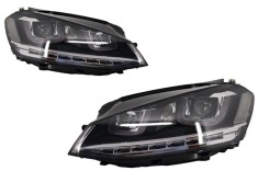 Faruri 3D LED compatibile cu VW Golf VII (2012-2017) R-Line LED Semnalizare Dinamica foto