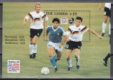 Gambia 1993 - Cupa Mondială de Fotbal - SUA, Colita, Cota 11 EURO (Yvert), MNH