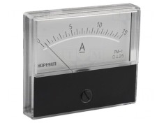 Ampermetru Panou DC 0-15A 70x60mm AIM7015A