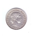 Moneda Elvetia 20 rappen 1943, stare foarte buna, curata