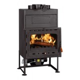 Focar de semineu, Prity CF E, 16,5 kW, 1,2 kg/h, 654 x 643 x 1254