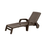 Cumpara ieftin Șezlong Omaha maro