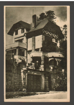 CPIB 21274 CARTE POSTALA - SINAIA. CASA DE ODIHNA, LIBRARIA NOASTRA, RPR foto