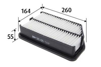 VALEO 585425 Filtru aer foto