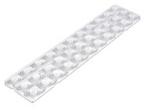 Lentilă LED Dreptunghiulară Transparentă Plexiglass PMMA