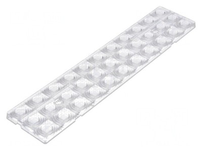 Lentilă LED Dreptunghiulară Transparentă Plexiglass PMMA foto