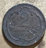 MNDSTR AUT21 Austro-Ungaria 2 hellar 1906