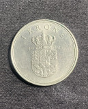 Moneda 1 coroana 1972 Danemarca, Europa