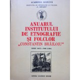 Anuarul Institutului de etnografie si folclor (Editia: 1994)