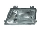 Far Mercedes Sprinter 208-414 01.1995-03.2000 TYC partea Stanga, tip bec H1+H1, reglare pneumatica