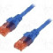 Cablu patch cord, Cat 6, lungime 2m, U/UTP, DIGITUS - DK-1612-020/B