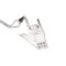 Pandantiv inox Rock Hand cu lant otel inoxidabil, Personal Style 00A121