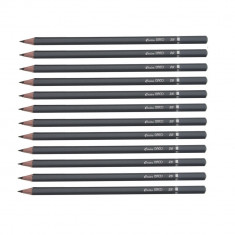 Set 12 Creioane DACO, Negre, din Lemn Hexagonal, Mina 2B, Creion 2B, Creioane 2B, Creion Daco 2B, Set Creioane 22B, Creion Negru Daco, Creion Negru Da