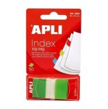 Cumpara ieftin Index Apli Pop - Up, 25 x 45 mm, 50 file, verde