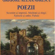 Poezii - Grigore Alexandrescu