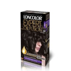 Vopsea de Par Loncolor Expert Oil Fusion 3.0, Saten Inchis, 100 ml, Vopsea de Par Permanenta, Vopsea de Par fara Amoniac, Vopsea de Par Satena, Vopsea foto