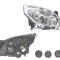 Far Opel Vectra C, 09.2005-09.2008; Signum, 09.2005-08.2008, fata, Dreapta, H1+H7; electric; rama reflector argintie; fara motoras, DEPO