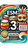 eSIM Trinidad and Tobago Unlimited 3 Days Economy