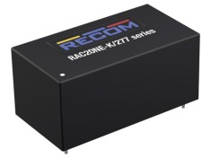 Convertor RECOM AC/DC 20W 24V 833mA RAC20NE-24SK/277 eficiență 87%