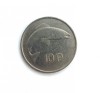 Moneda IRLANDA 10 Pence 1974, Cupru-Nichel, KM#23, 28.5mm, 11.31g, Tiraj 7.5M