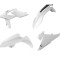 Set plastice BETA RR 250 300 2T 350 400 450 4T 13- 17 Alb Polisport