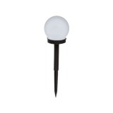Lampa Solara LED Sferica Flippy, Glob 10cm, Alb Cald, Gradina, Exterior
