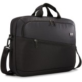 Geanta Case Logic,pentru notebook de max. 15.6 , 1 compartiment, buzunar frontal x 2, poliester, negru