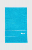 BOSS prosop din bumbac Plain River Blue 40 x 60 cm