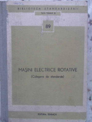 MASINI ELECTRICE ROTATIVE (CULEGERE DE STANDARDE)-COLECTIV-231003 foto