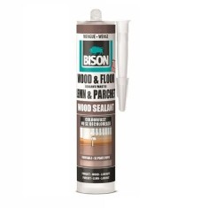 Mastic pentru lemn BISON Wood Sealant, 300ml, wenge foto