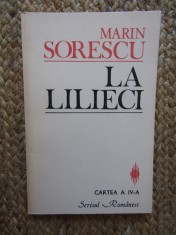 LA LILIECI CARTEA A IV-A - MARIN SORESCU