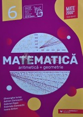 Matematica. Aritmetica si geometrie, clasa a VI-a - 2022 - Gheorghe Iurea (T163)