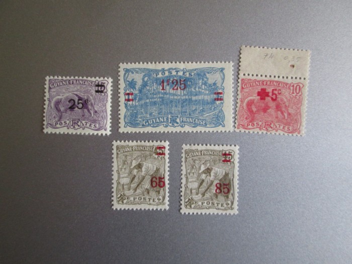 GUYANA FRECH 1915-1927=108