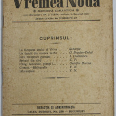 VREMEA NOUA - REVISTA DIDACTICA , ANUL VI , NR. 1 SI 2 , sept. - oct. 1915