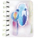 Carnet cu spira Oglinda adevarului, 7 x 10 cm, 75 foi veline